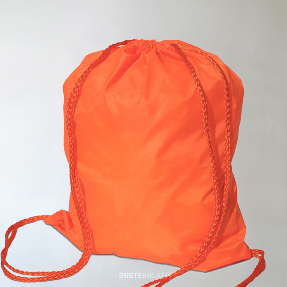 sacca poliestere arancio bustemilano